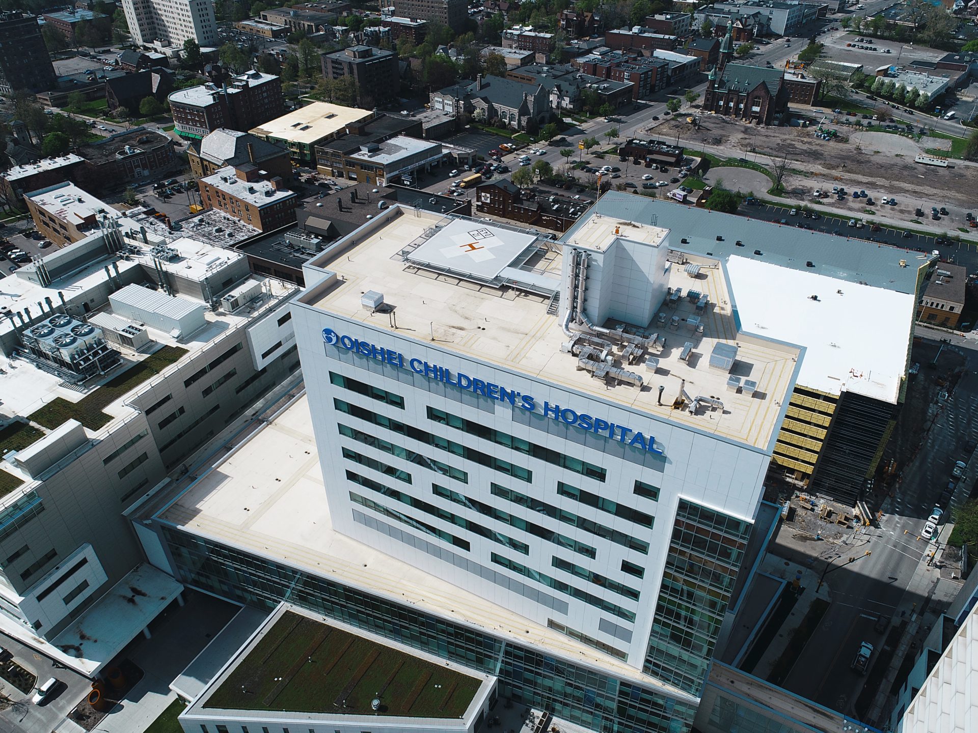 Oshei Children's Hospital - Jameson Roofing